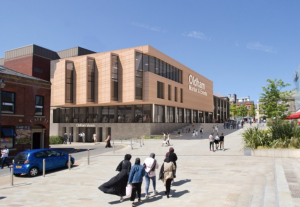 Spindles exterior render