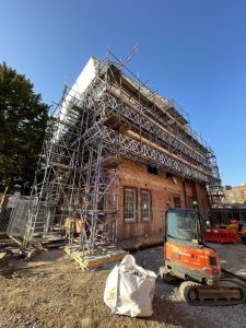 Old library external structure